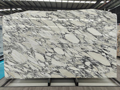 Arabescato White Marble Slab