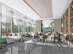 Artificial Stone Grey Epoxy Terrazzo Slab