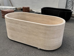 Beige Travertine Bathtub Supplier
