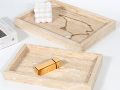 Beige Travertine Square Tray Supplier