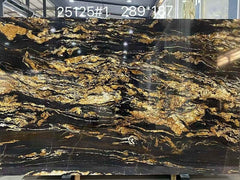 Black Fusion Granite Slab