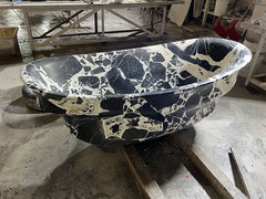 Bvlgari Black Marble Bathroom Bathtub