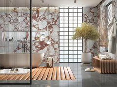 Calacatta Burgundy Marble Slab