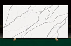 Artificial Calacatta Deluxe Quartz Stone Slab