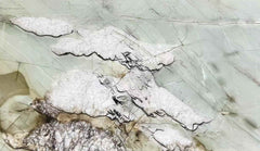 Green Cristallo Tiffany Quartzite Slab
