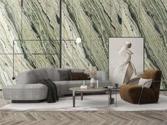 Green Verde Prato Marble Slab