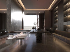 Imperial Brown Marble Slab
