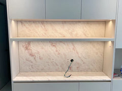 Iran Pink Rose Cream Marble Slab