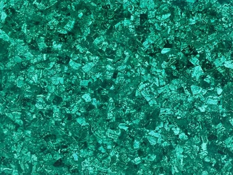 Luxury Green Malachite Semi Precious Stone Slab