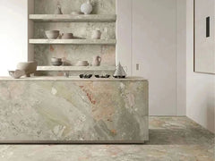 Monet Garden Marble Slab