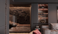 Italy Monica Red Marble Slab