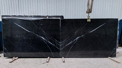 Black Nero Marquina Marble Slab
