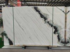 Panda White Marble Slab