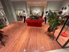 Red Travertine Slab