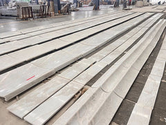White Rhino Marble Fluted Wall Panels Supplier